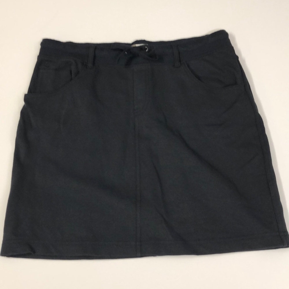 Alpine black mini skirt